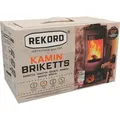 Rekord Kaminbriketts Kohle 10 kg Braunkohle Bündelbriketts Ofen Brennstoffe