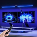 vatato Doppelkopf LED Schreibtischlampe mit RGB,24W Dimmbar Schreibtischleuchte