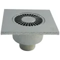 MARLEY Badablauf, Ø: 97 mm, Kunststoff - grau