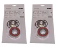 ALKO 2er Set Radlager 1224803 Lager 72/39x37 mm + Zubehör - Kompaktlager Ecolage