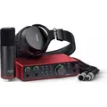 Focusrite Scarlett 2i2 Studio, USB-Audio-Interface-Bundle für Songwriter - Bunt