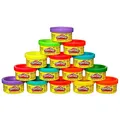 Play-Doh Party Bag, 15x kleine 28 g Dosen Knete, Bastel-Set perfekt zum Kneten Party, toll als Partytüte oder für die Schultüte, inklusive Aufkleber, kreatives für Kinder