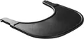Hauck Hochstuhltablett Alpha Click Tray, Black, Kunststoff, aus recyceltem Material