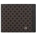 AIGNER Daniele Geldbörse Leder 11 cm  schwarz