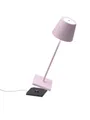 Zafferano LED Tischleuchte Poldina Pro - Kabellose, Dimmbare LED-Tischlampe aus Aluminium