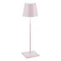Zafferano Akku Tischleuchte Poldina Pro 380 mm Pink