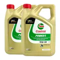CASTROL Power 1 4T 15W-50 2-Rad Motorenöl API SN, JASO MA2, 2x4 Liter