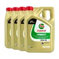 CASTROL Power 1 4T 15W-50 2-Rad Motorenöl API SN, JASO MA2, 4x4 Liter