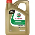Castrol Power 1 4T 15W-50 Motorrad Motoröl API SN JASO MA-2 4 Liter 15F589