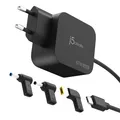 J5Create - 67W Gan Pd Usb-C Mini Charger With 3 Types Of Dc Connect... NEU