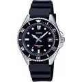 Casio Armbanduhr Kollektion – MDV-10-1A1 Armband, Farbe: Schwarz, Zifferblatt schwarz