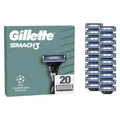 Gillette Mach3 Rasierklingen Herren 20er Pack Ersatzklingen
