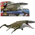 Jurassic World : Die Wiedergeburt Bite N Blast Mosasaurus Actionfigur und Mini-Dilophosaurus, Dinosaurier-Spielzeug, 4 Jahr(e), Mehrfarbig, Kunststoff