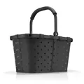 reisenthel Einkaufskorb carrybag 22l frame glossy dots black BK7076