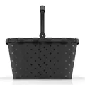reisenthel Carrybag Einkaufstasche 48cm #RTH-BK-frame (glossy dots black)