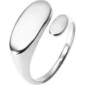 Purelei Damenring Core Collection 23492-Ring-Island-Silver-S-M Edelstahl 89229847