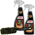 Sonax Felgenreiniger FelgenBeast 2x 500ml + Sonax Beast Mikrofaser Felgenbürste