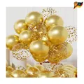Goldene Luftballons 12 Zoll Helium Deko Party