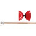 Schildkröt Diabolo Set Rot mit Holzstäbe Schnur Jonglierset