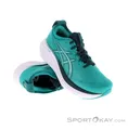 Asics Gel-Nimbus 27 Herren Laufschuhe-Türkis-10,5