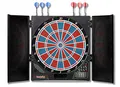 Dartautomat Karella CB-25, Tunierausführung, elektronische Dartscheibe mit 29 Spielen und 90 Varianten, inkl. 6 Softdarts