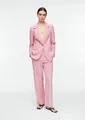 comma 7/8-Hose Hose Tailored Pants aus Viskosemix