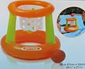 INTEX Wasserspiel Basketball mit Korb "Floating Hoops" für Pool und Garten