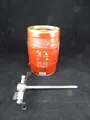 5l Dosen Adapter Edelstahl Absperrhahn 5/8" Bier & 3/4" Co² + Verschlußstopfen