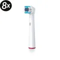 BEURER 8x Bürstenkopf Clean (10156) für TB 30 / TB 50 und Rotationsbürsten