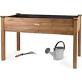 needs&wants Hochbeet, Braun, Holz, 121x75x63 cm, Gartenzubehör, Hochbeete