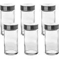 5five Simply Smart - 6 Gewürzgläser 80ml Edelstahldeckel - 5five