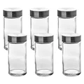 Secret de gourmet - Set mit 6 Gewürzgläsern mit Streuer 80 ml