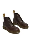 Dr. Martens Unisex 101 Amphibians, Dark Brown Crazy Horse, 39 EU