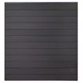 GrojaSolid BPC Steckzaun-Set 180x180cm anthrazitgrau 4250260967858
