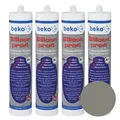 Silikon pro4 Premium 4x 310ml betongrau