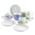 KAHLA 39H224A50001C Five Senses Wildblume Kombiservice 16tlg. | Kombiservice mit Blumendekor für 4 Personen aus Porzellan