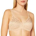 Triumph Damen BH Elegant Cotton N, ohne Bügel, ohne Polsterung, Verstellbare Träger, 75B, Skin - Light Combination
