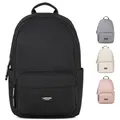 LARKSON Schulrucksack Mädchen & Jungen Teenager Schwarz - No 3 - Rucksack Damen & Herren für Schule - 16" Laptopfach - Aus robustem Polyester - Wasserabweisend