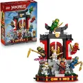 LEGO NINJAGO 15-jähriges Jubiläum: Ninja-Charaktere zum Ausstellen - Kloster Spielzeug mit 8 sammelbaren Minifiguren & Schwertern - Kreatives Ges... - Bronze