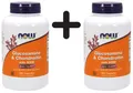 2 x NOW Foods Glucosamine & Chondroitin with MSM - 180 caps (235,97 EUR/kg)