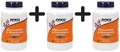 3 x NOW Foods Glucosamine & Chondroitin with MSM - 180 caps (240,72 EUR/kg)