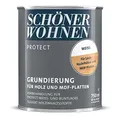 Schöner Wohnen Protect MDF Grund, auf Kunstharzbasis, Farbton Reinweiss / 750 ml