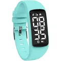 Multifunktionale uhr mit Schrittzähler Vibrationsalarm Wasserabweisend USB Aufladung Perfekt für Schule Sport und Alltag ohne App oder Handyverbi...