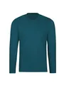 Trigema Herren Langarmshirt Aus 100% Baumwolle Sweatshirt, Saphir, XXL EU