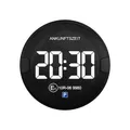 OOONO P-Disc N°2 dark - Elektronische Parkscheibe mit Zulassung fürs Auto-vollautomatische Parkuhr