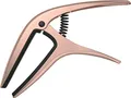 Ernie Ball Axis 2-in-1 wendbarer Kapodaster für Akustik- und E-Gitarre - Rose Gold Satin