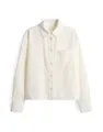 OPUS Damen Langarmbluse | FRONE Boxy Cord Overshirt aus BCI Cotton Milk, 44