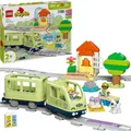 LEGO DUPLO Town 10427 Interaktive Abenteuer-Eisenbahn Klemmbausteine Bausatz