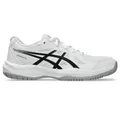 ASICS UPCOURT 6 GS Hallenschuhe Kinder in white-black, Größe 40
