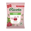 Ricola Himbeere Melisse ohne Zucker wohltuend gut Packung 75g